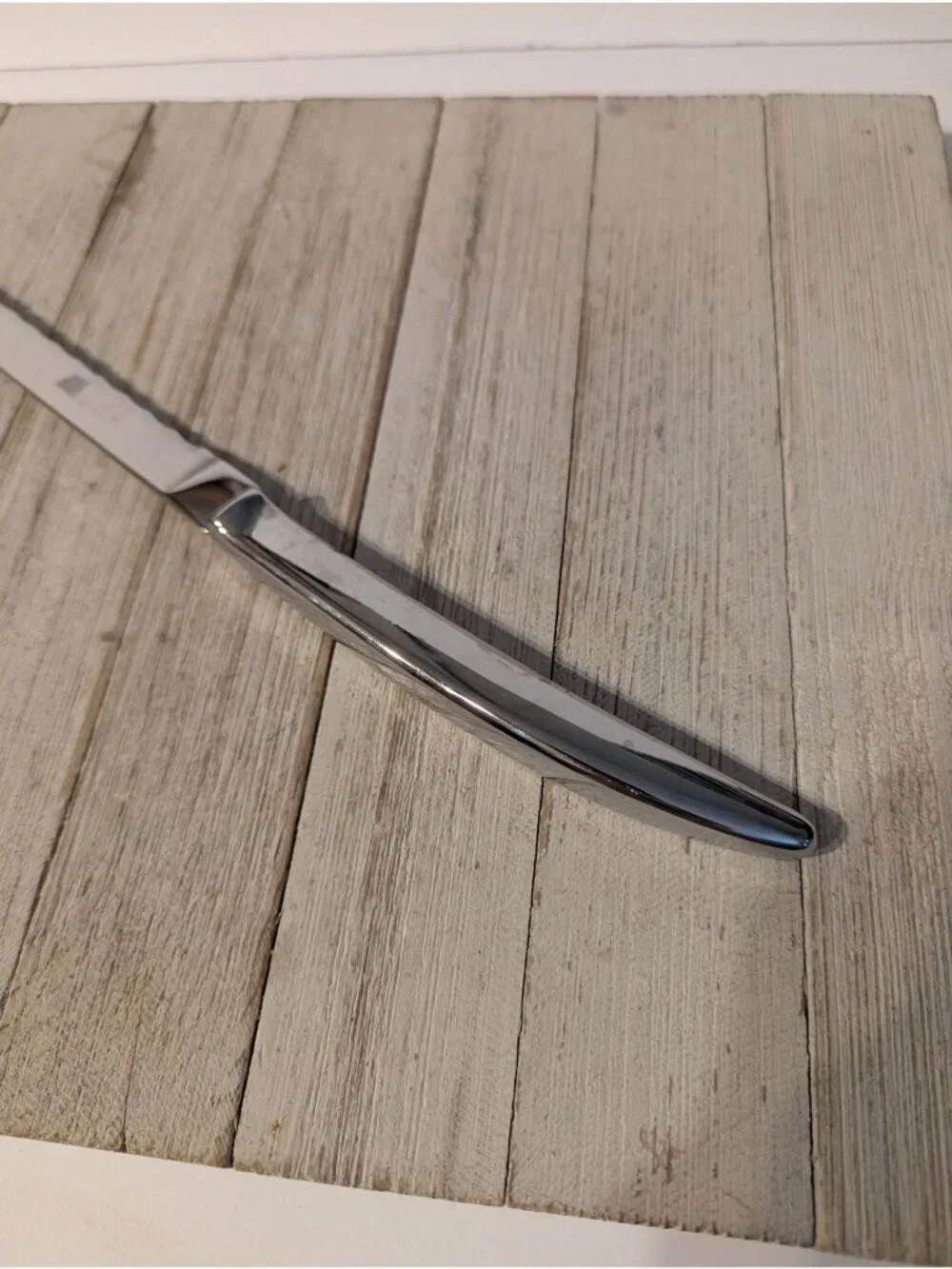 Vintage Saladmaster 406 Carving Serrated Bread Knife Stainless Steel 8